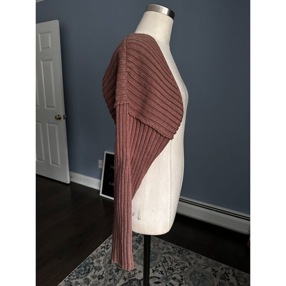All Row cardigan shrug ribbed Small - Picture 4 of 5
